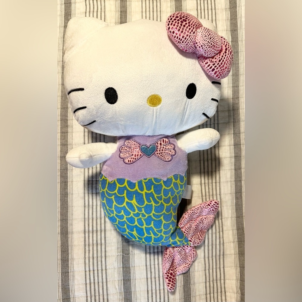 Hello Kitty Mermaid Plush with Pink Bow 21 inch
